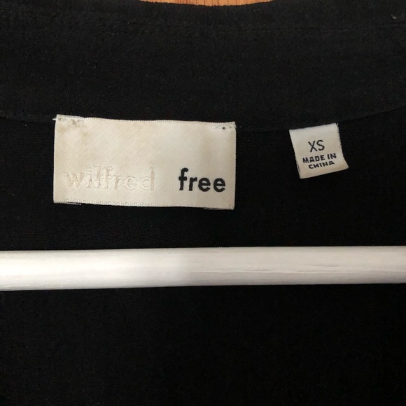 WILFRED TIE FRONT BLOUSE - Picture 3 of 3